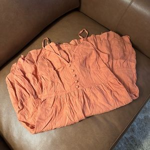 Pink/orange sun dress